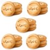 کلوچه نادری با طرح موز و کوکی - بسته (6 عددی) - 650 گرم