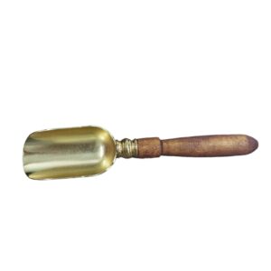 قاشق سرو آجیل با دسته چوبی – 3 تکه