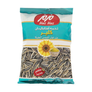 تخمه آفتابگردان با طعم گلپر – مز مز ۵۲۵ گرم (۵x۱۰۵ گرم)