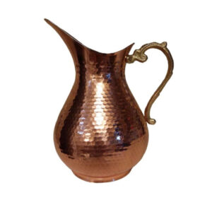 پارچ مسی ایرانی طرح اردک چکش کاری شده