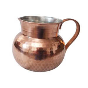 پارچ مسی ایرانی چکش کاری شده دست ساز
