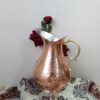 پارچ مسی ایرانی طرح چکش کاری شده یکتا