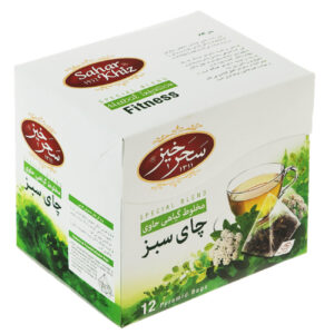 چای سبز سحرخیز با طعم گیاهان معطر (7x)