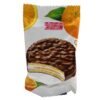 بیسکویت روکش شکلاتی شیرین عسل ایرانی با طعم پرتقال، 22 گرم (60 عدد)