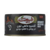 تکه‌های تن ماهی در روغن با طعم دود – طبیعت (بسته ۱۲ عددی، هر کدام ۱۸۰ گرم)