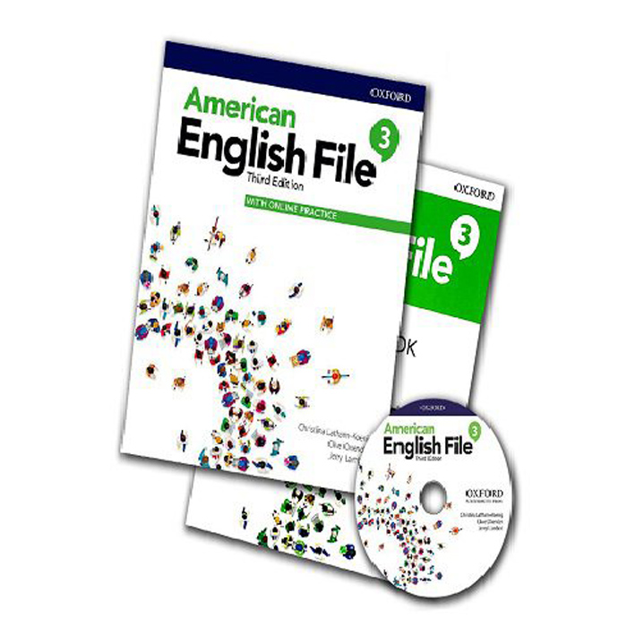 کتاب فایل انگلیسی سطح آمریکایی ۳ ویرایش سوم اثر: کریستینا لاتام-کونیک به همراه CD صوتی