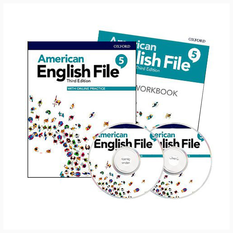 کتاب فایل انگلیسی سطح ۵ ویرایش سوم اثر: کریستینا لاتام-کونیک به همراه CD صوتی