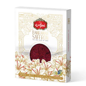 زعفران سرگل ایرانی بهرامان – کلاله‌های زعفران با کیفیت فوق‌العاده – ۲.۳ گرمی
