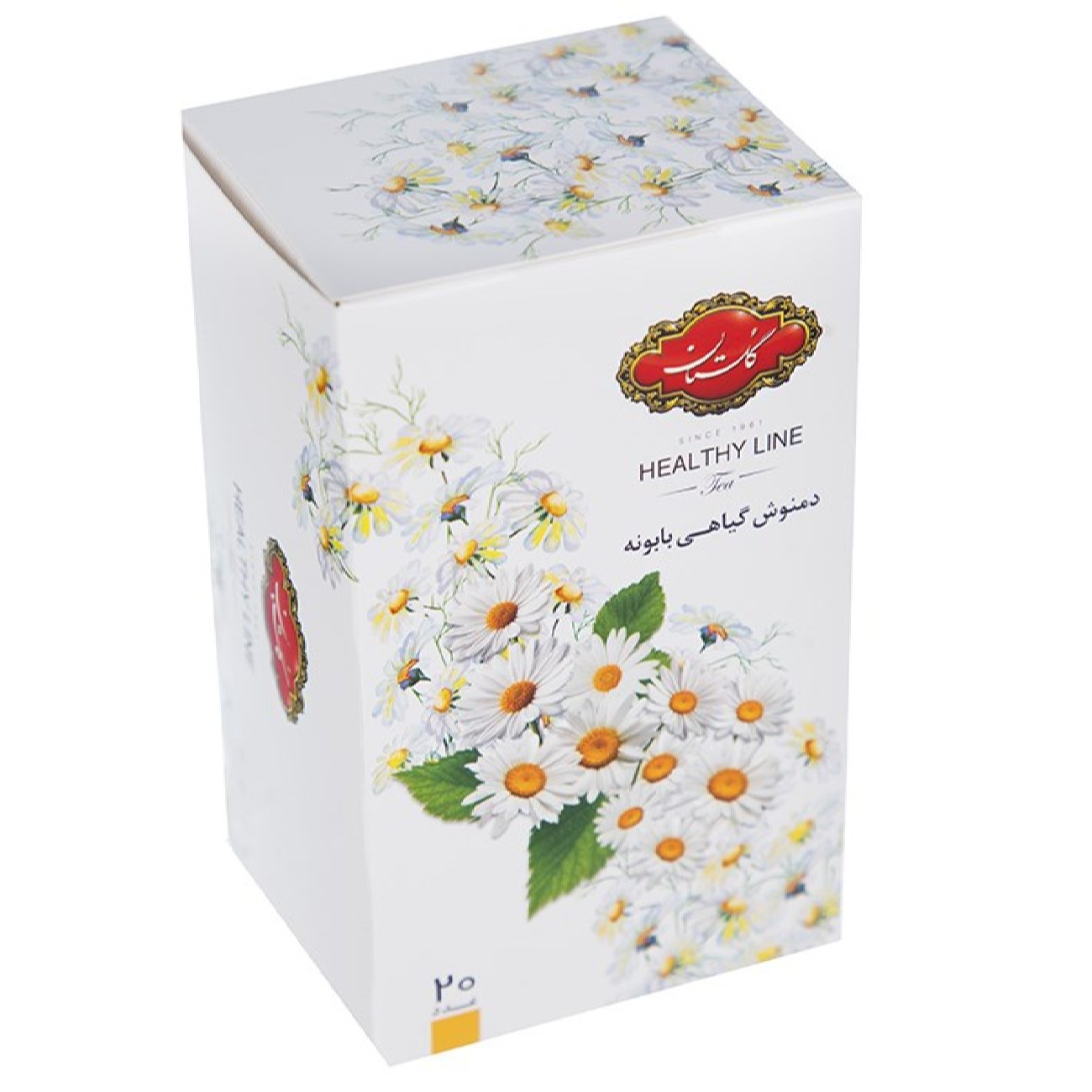 چای کیسه‌ای مخلوط بابونه گلستان 70 گرم (10 عددی)