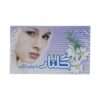 صابون گلنار با رایحه روغن نارگیل و گل‌های بهاری، رنگ سفید (6 عدد)