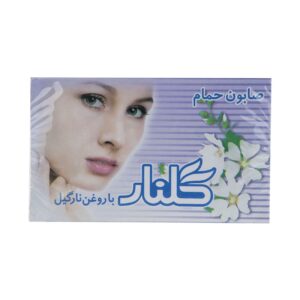 صابون گلنار با رایحه روغن نارگیل و گل‌های بهاری، رنگ سفید (6 عدد)