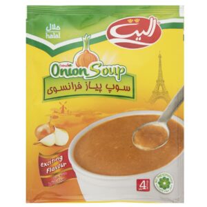 پودر سوپ پیاز فرانسوی فوری، الیت ۶۵ گرمی (۲۰ بسته)