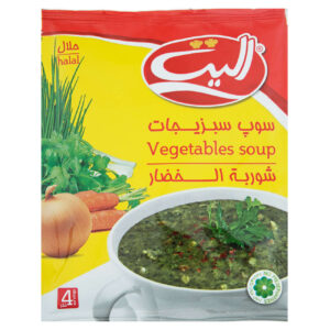 پودر سوپ سبزیجات فوری، الیت ۷۵ گرمی (۲۰ بسته)