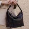 کیف چرمی گشاد – مدل Hobo، مدل Snake