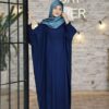 عبای پروانه‌ای گشاد برای زنان مسلمان - سبک حجاب آنا