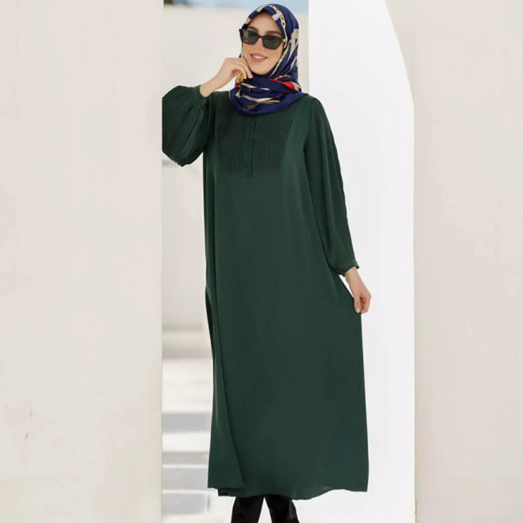 عبای گشاد و مناسب برای زنان مسلمان مدل نگین