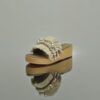 دمپایی زنانه مدل Macrame Wedge مدل Boho
