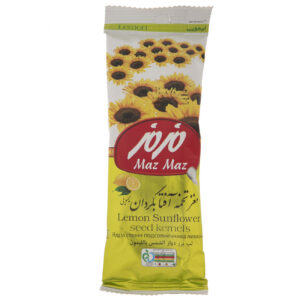 میان وعده مغز تخمه آفتابگردان با طعم لیمو ماز ماز – 35 گرم (10 عدد)