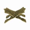 پایه نگهدارنده قرآن برنجی تاشو با طرح حکاکی شده