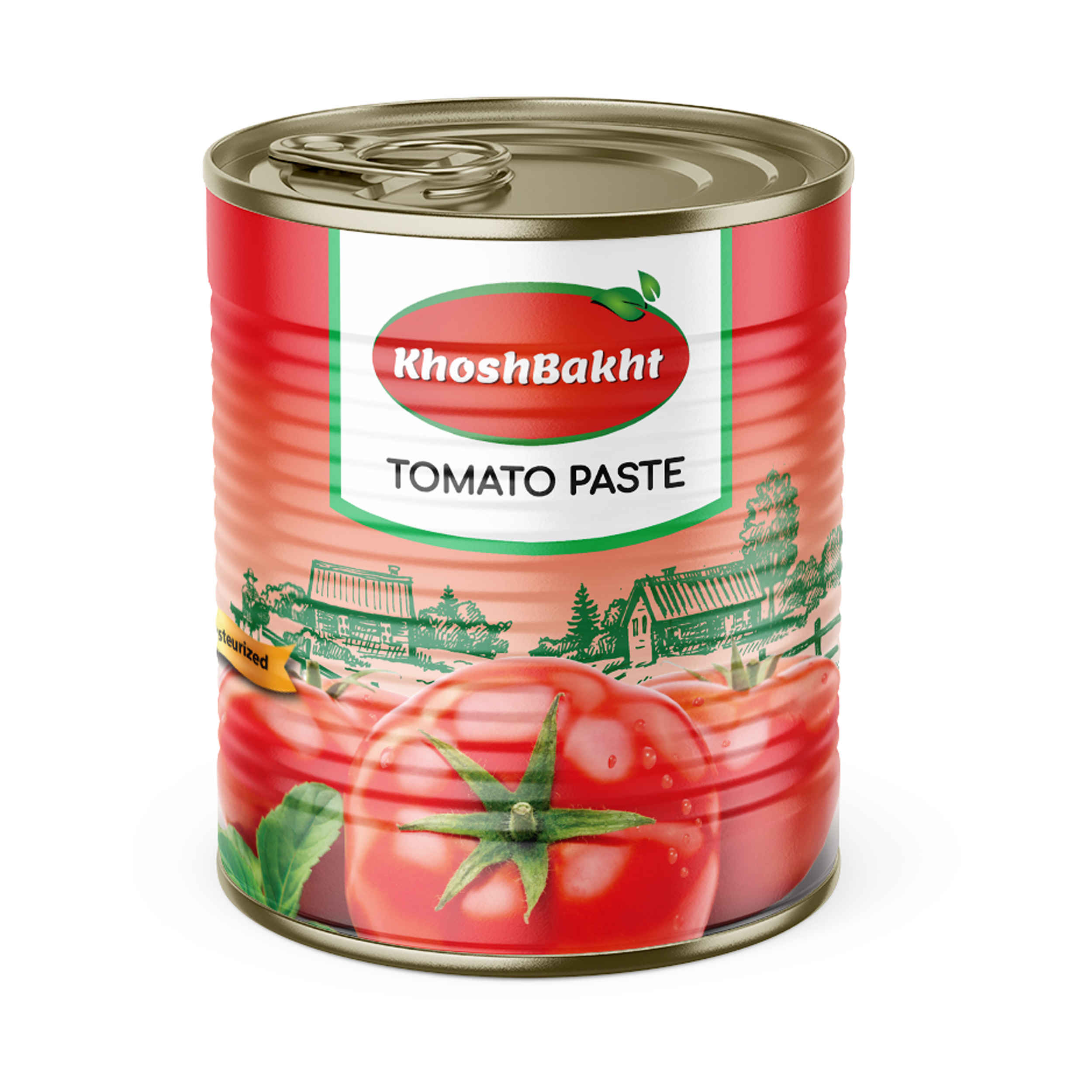 کنسرو گوجه فرنگی رب خوشبخت 800 گرم (2 برابر)