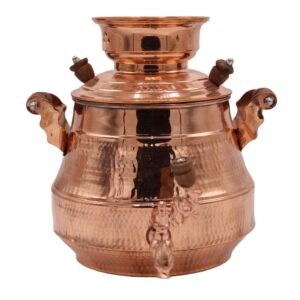 چای ساز سماور مسی ایرانی مدل امین