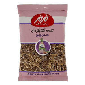 اسنک تخمه آفتابگردان طعم‌دار شده با سس ماز ماز رنچ – ۵۰۰ گرم (۵x۱۰۰ گرم)