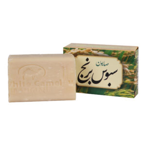 صابون شیر و سبوس برنج ایرانی، لایه بردار و جوان کننده پوست، ضد چروک (6 عدد)