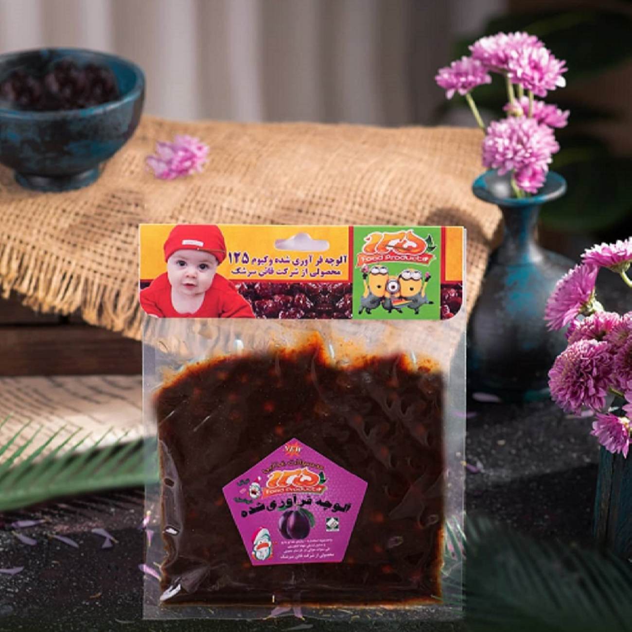 تمرک – رب مخلوط زرشک و انار، ۲۰۰ گرم (بسته ۶ عددی)