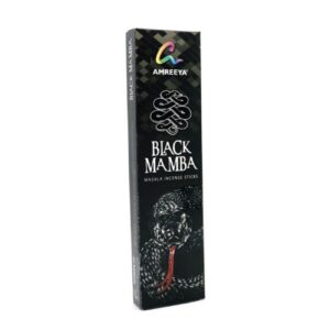 عودهای Amreeya Black Mamba – دست ساز، 25 عود (بسته 4 تایی)