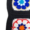 رومیزی قلاب‌بافی طرح گلدار دستباف مدل عارف