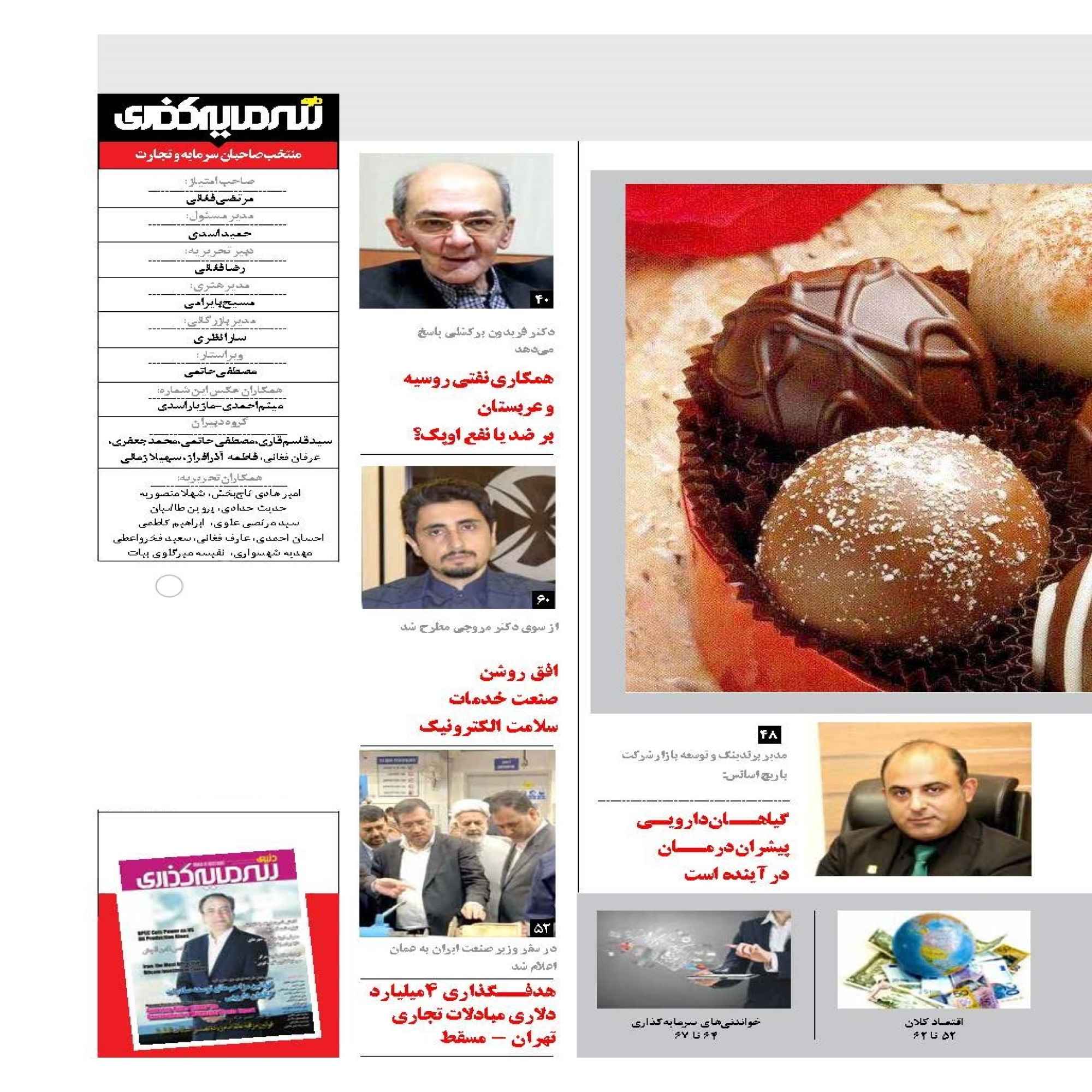 دنیای سرمایه گذری: مجله اقتصادی ایران شماره 32