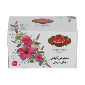 چای ترش با دم کرده گل ختمی گلستان، بسته 20 عددی (8 عددی)
