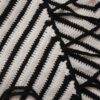 تاپ زنانه قلاب‌بافی دستباف با طرح منحصر به فرد تار عنکبوت