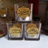 جاشمعی رومیزی طرح اسلامی با طرح اسلامی، مجموعه 3 عددی