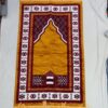 سجاده اسلیمی مخملی سجاده جانماز آجری قرمز
