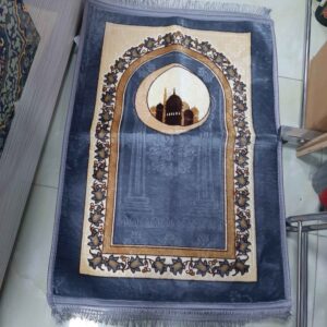 سجاده سجاده اسلیمی مخملی جانماز آبی