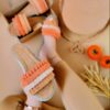 دمپایی تخت شیک Macrame Boho برای زنان مدل پاییز