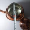قوری مسی دو نفره ایرانی بادوام و چکش خورده با روکش نانو