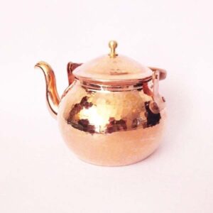 کتری مسی ایرانی بادوام، طرح سنتی اصغر چکشی