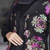 مانتو زنانه گلدوزی شده ایرانی مدل گل