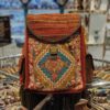 کوله پشتی راحتی گلیم ایرانی دستباف طرح بوهمی