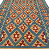 گلیم ایرانی دستباف فارس-قشقایی، هندسی پشم خالص
