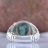 انگشتر نقره مردانه فیروزه نیشابوری مدل Mountain