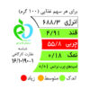 پسته خام ایرانی - رقم احمد آقایی ۵۲۰ گرم