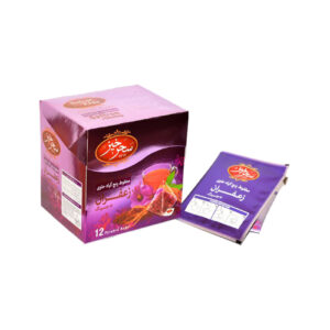 دمنوش گیاهی زعفران و جینسینگ سحرخیز – بسته 12 عددی (5 بسته)