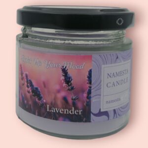 شیشه شمع معطر برای هدیه و دکوراسیون با رایحه کنگر فرنگی