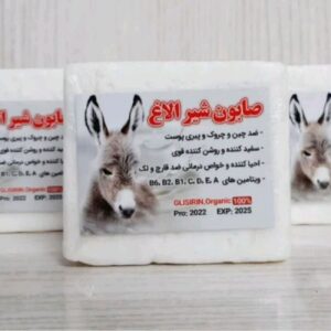 صابون ضد چروک و ضد پیری شیر الاغ ایرانی (6 عدد)