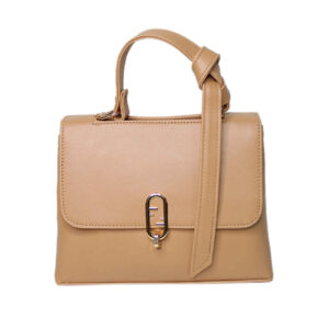 کیف دستی چرم Bauletto با یک دسته و بند بلند