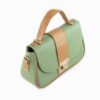 کیف دستی چرم Bauletto با یک دسته و بند بلند