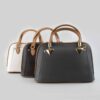 کیف دستی چرم Bauletto با دو دسته مشکی